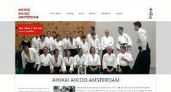Desktop Screenshot of aikido-amsterdam.nl